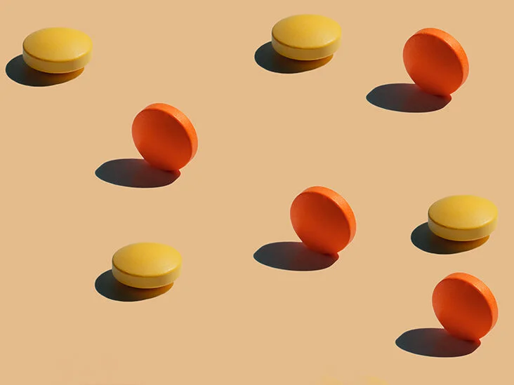orange and yellow pills
